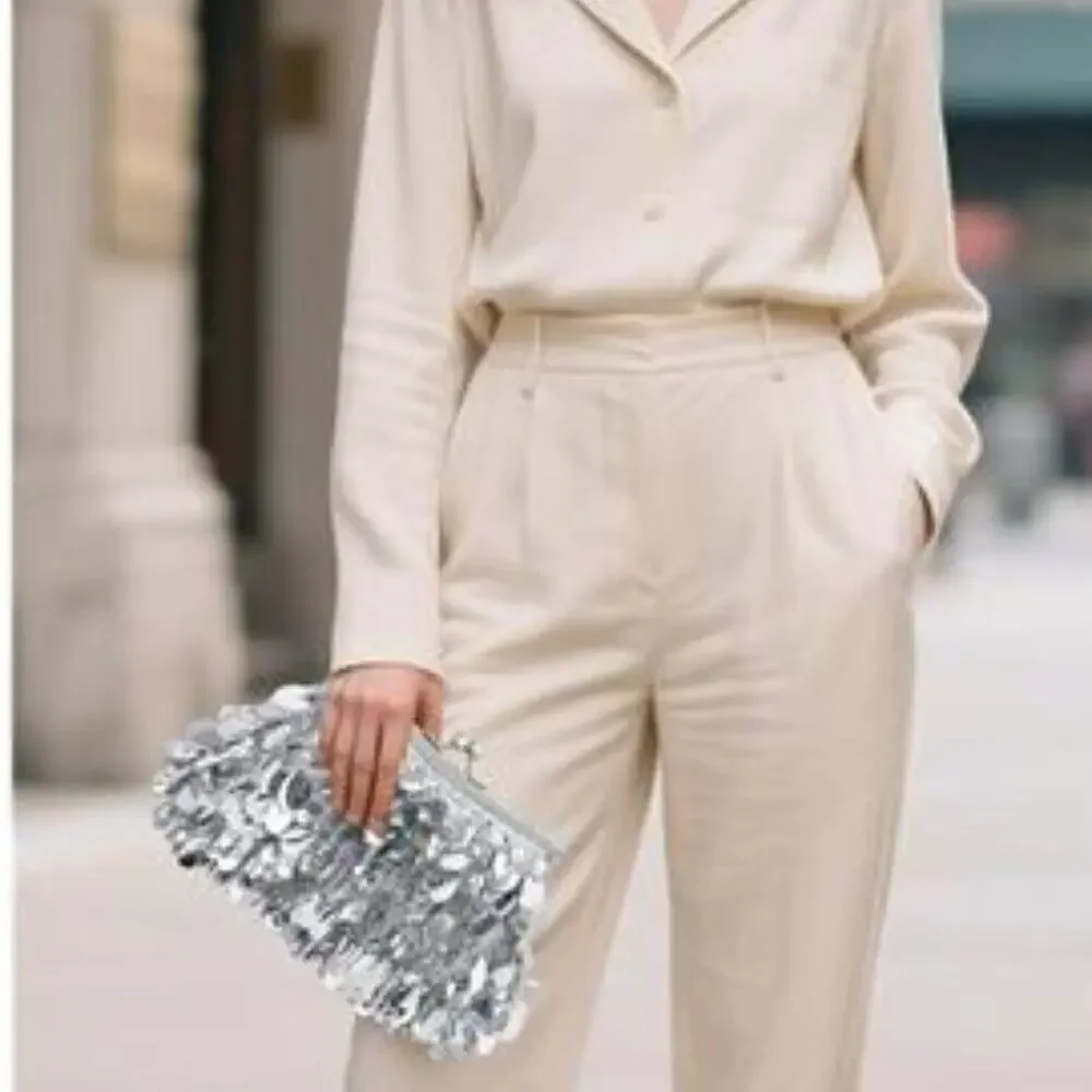 Val Boutique sparkly silver